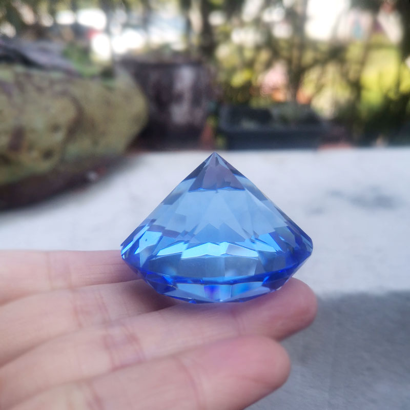 1 قطعة ثقالة الورق الماسية الك - مراجعة Paper Weight Crystal وسعره