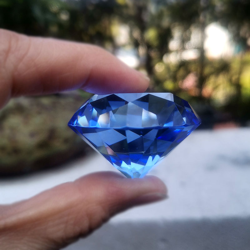 1 قطعة ثقالة الورق الماسية الك - مراجعة Paper Weight Crystal وسعره