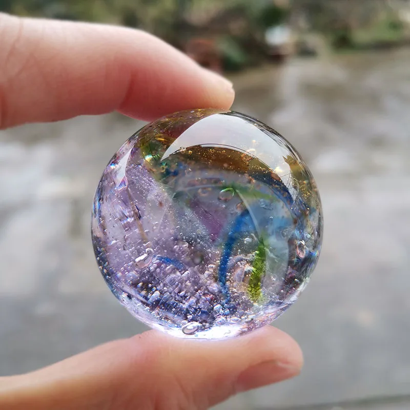 كرة زجاجية كريستالية بقطر 40 م - مراجعة Paper Weight Crystal وسعره