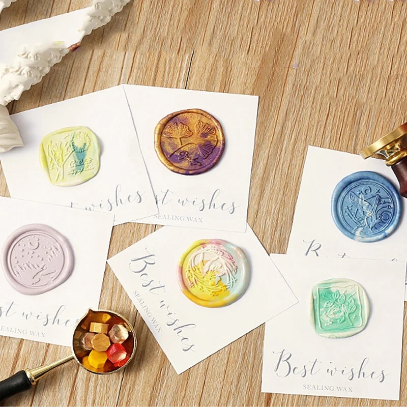 100 قطعة خرز شمعي عتيق للختم،  - مراجعة Wax Seal Stamp Set وسعره