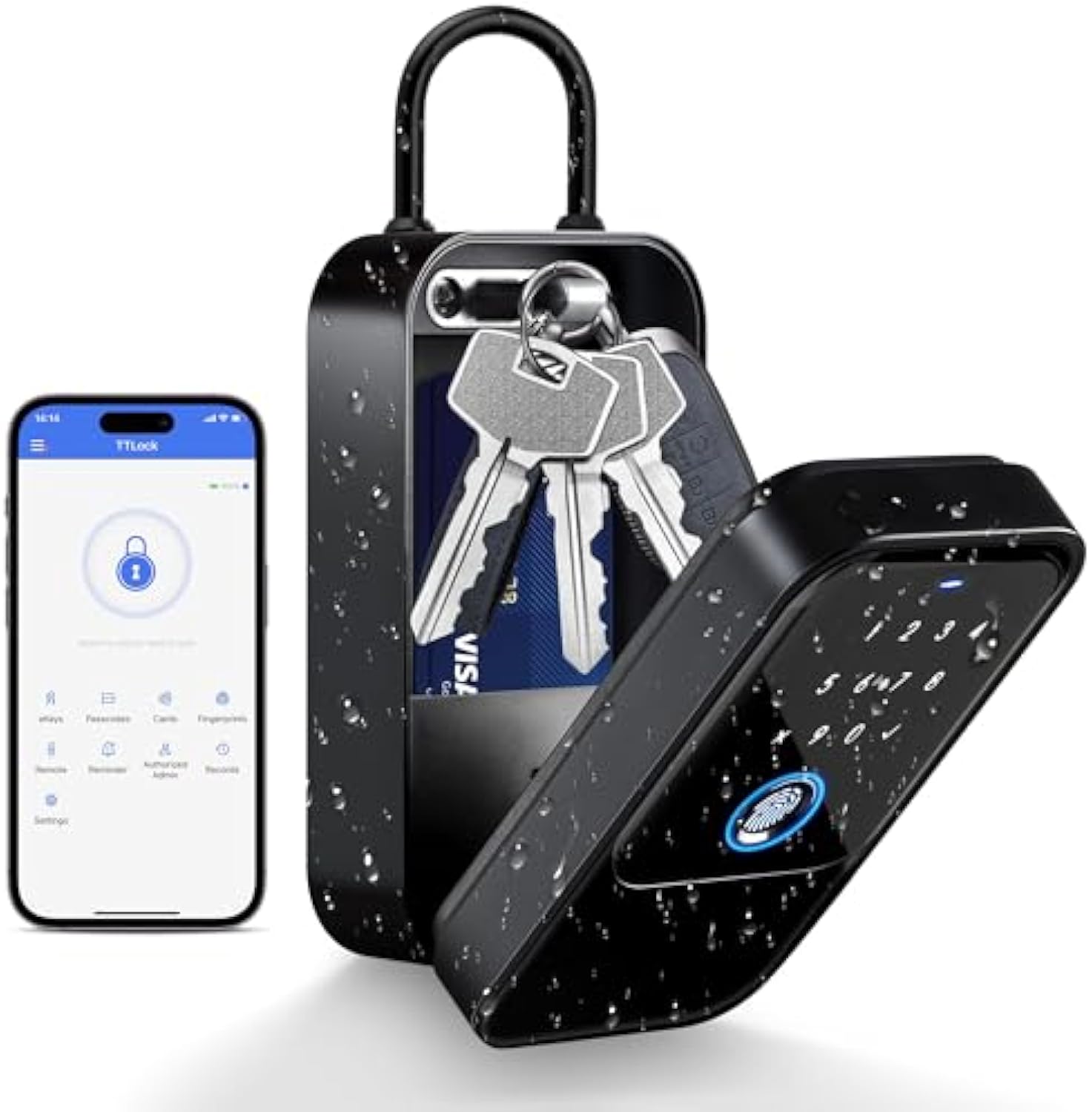 TTlock Smartkey اقفال الصناديق - مراجعة Card Index Box وسعره