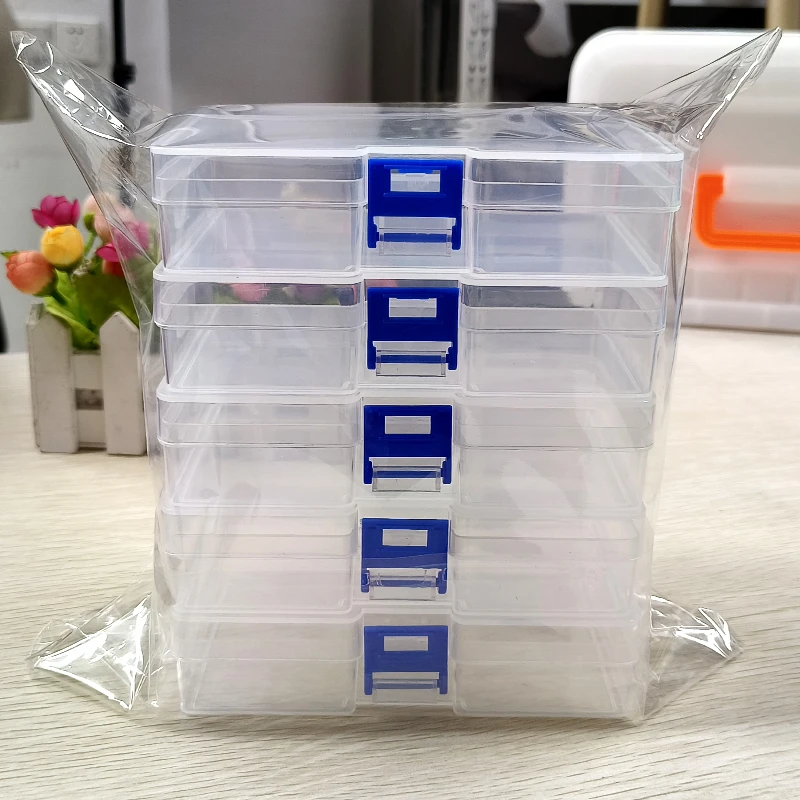 5 صناديق تخزين بلاستيكية شفافة - مراجعة Card Index Box وسعره