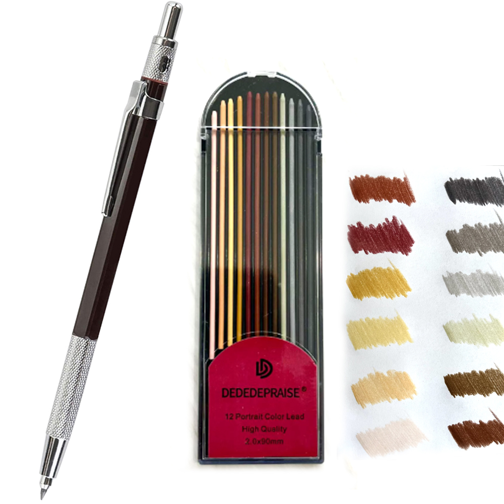 مجموعة أقلام رصاص ميكانيكية 2. - مراجعة Staedtler Pencil Lumocolor وسعره
