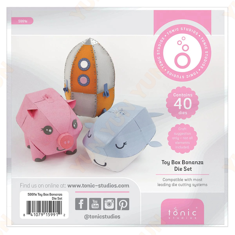 مجموعة قوالب قطع معدنية صغيرة  - مراجعة Card Index Box وسعره