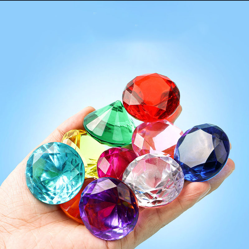 1 قطعة كريستال الماس على شكل ث - مراجعة Paper Weight Crystal وسعره
