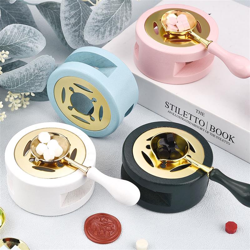الشمع ختم ذوبان ملعقة مجموعة ، - مراجعة Wax Seal Stamp Set وسعره